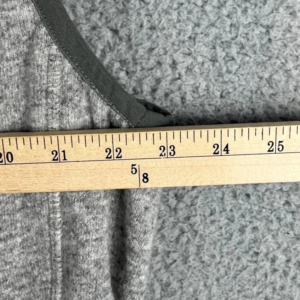 Holebrook Sweden Vest Men's XXL Heather Grey Wool Blend Full‎ Zip Zipped Pockets